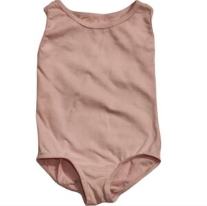 Classic Short Sleeve Leotard Pink Size XSmall‎